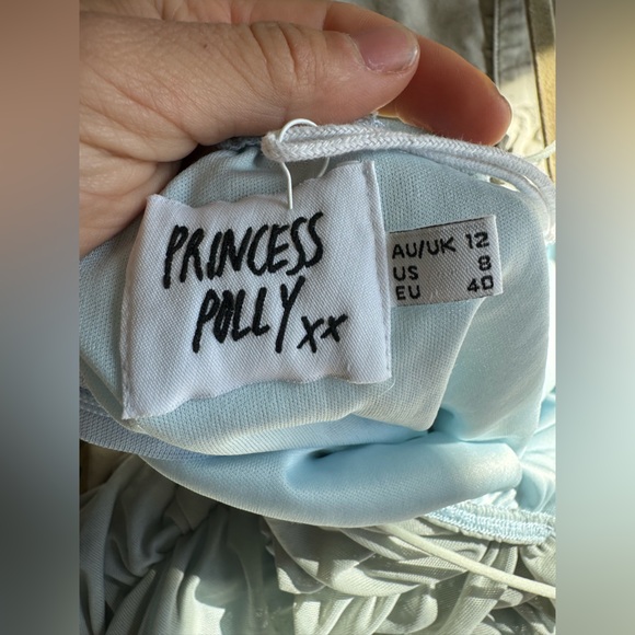 Princess Polly Bloom Pale Blue Mini Dress - Picture 6 of 10
